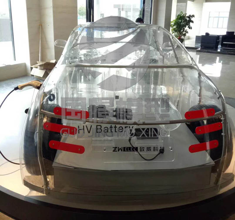 林芝透明车模型
