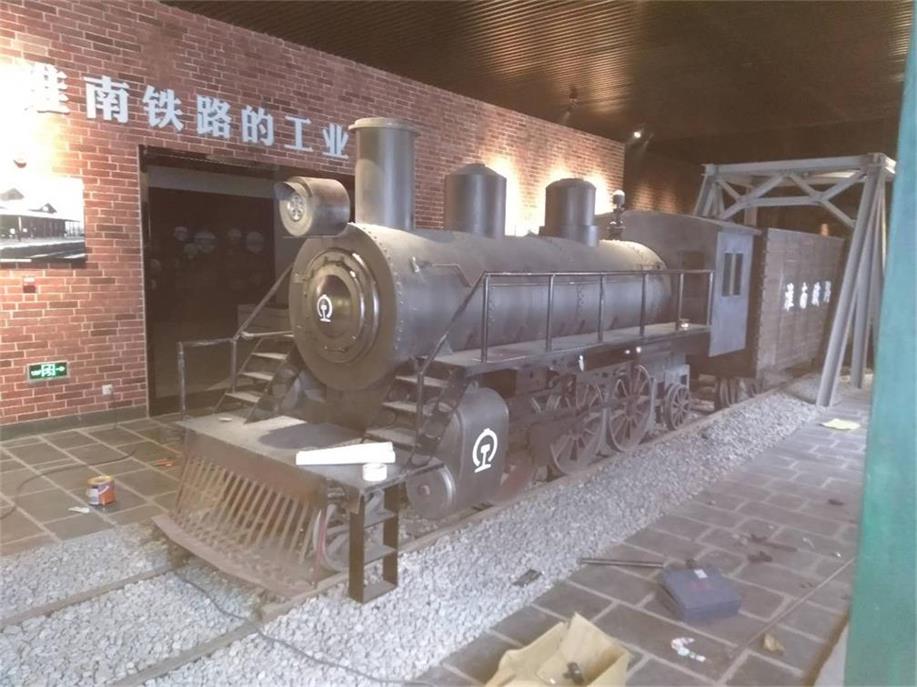 林芝蒸汽火车模型
